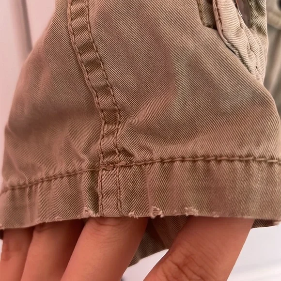 Aritzia Talula Hooded Beige Utility Jacket Size XS - Picture 10 of 14